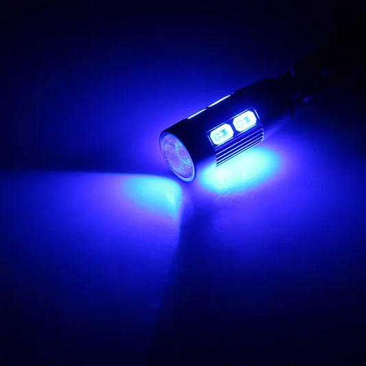2PCS Car Styling Car Auto LED T10 Canbus 194 W5W 10 SMD 5630 LED Light Bulb No Error LED Light Parking T10 LED Car Side Light