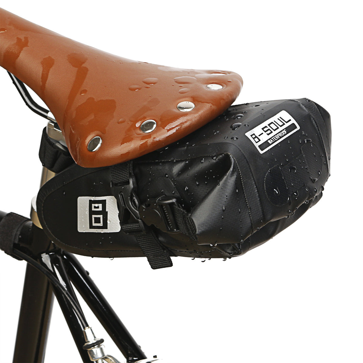 B-SOUL Riding Equipment Full Waterproof Car Bag Saddle Bag Mountain Road Bike Seat Cushion Bag Bicycle Tail Bag