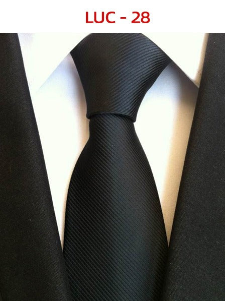 Polyester men's striped small floral business administrative tie