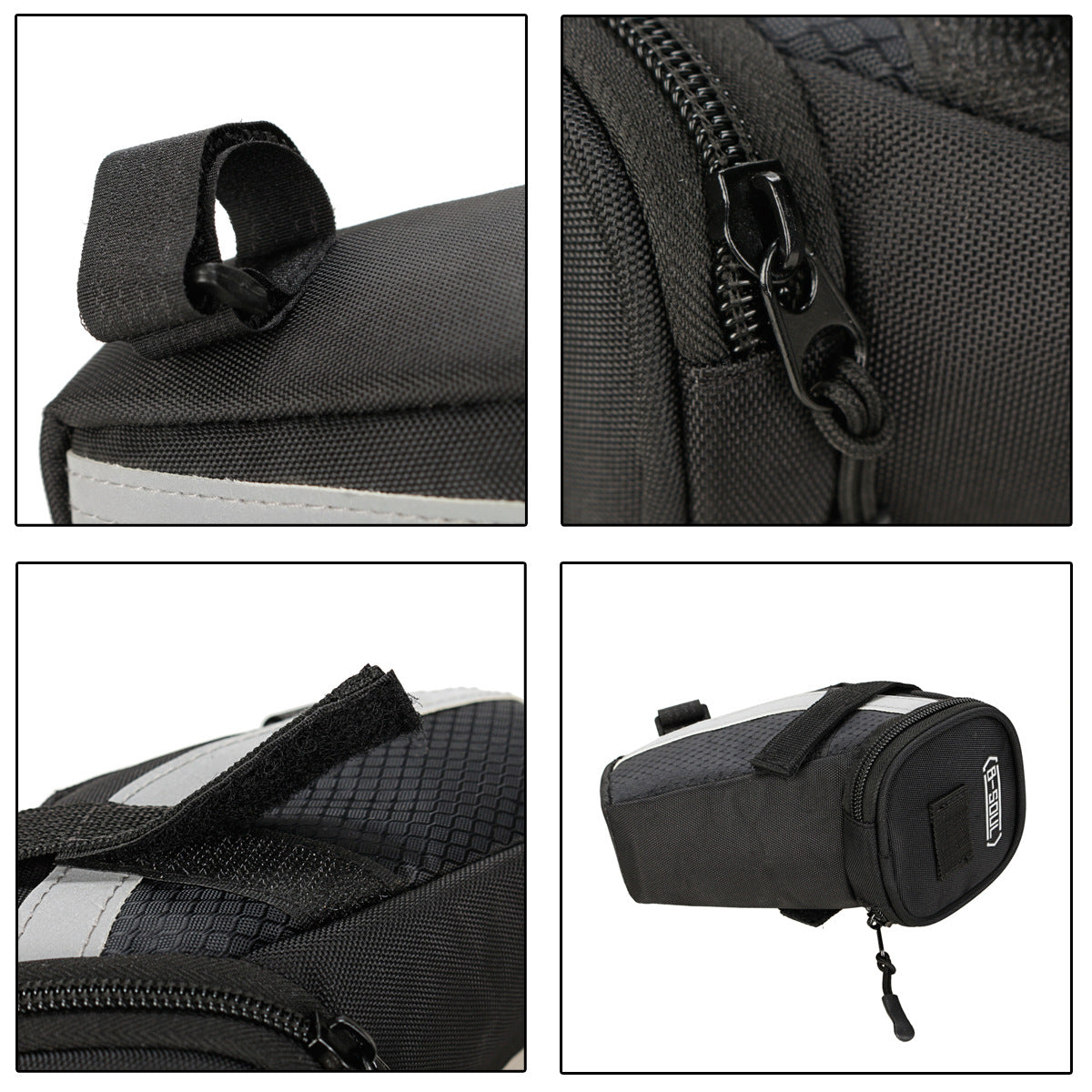 B-SOUL Bicycle Tail Bag Mountain Bike Tail Bag Road Car Seat Cushion Bag Saddle Bag Riding Equipment
