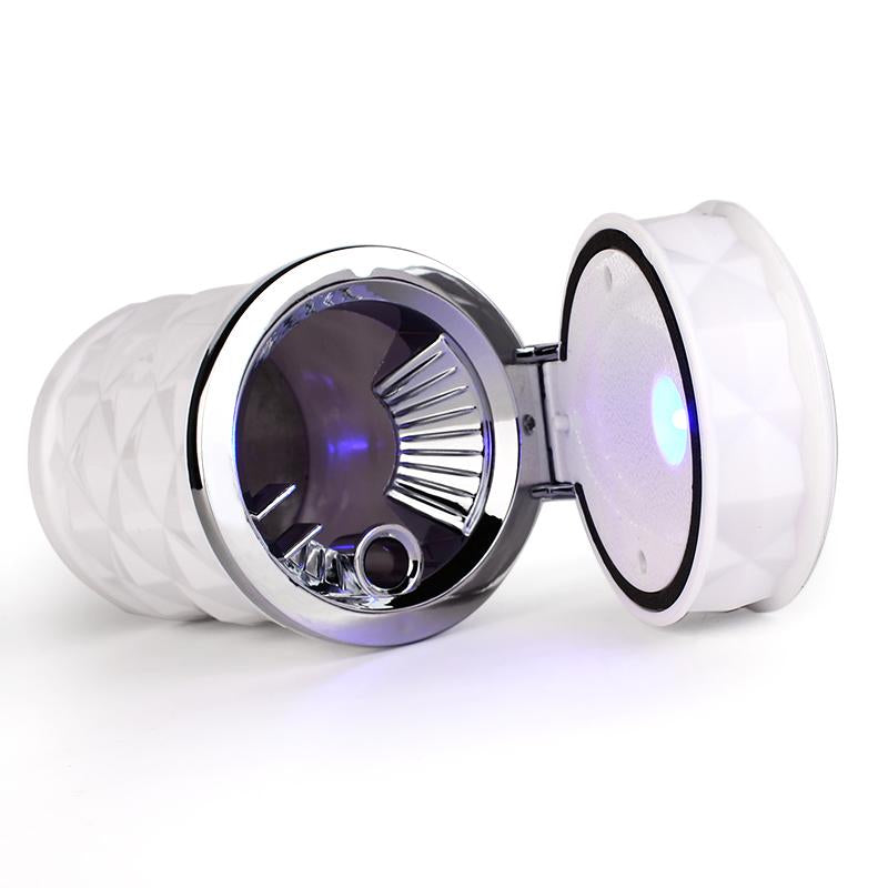 Top Grade Led Cigar Car Ashtray Cup for VW golf for Audi A4 Automobile Cigarette Ashtray Holder with Car Air Vent Mount Clip