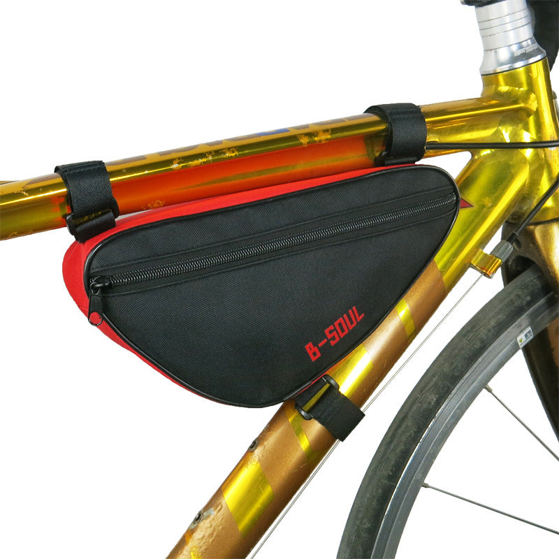 B-SOUL Mountain Bike Bag Bicycle Bag Saddle Triangle Bag Car Beam Bag Tool Bag Bicycle Equipment