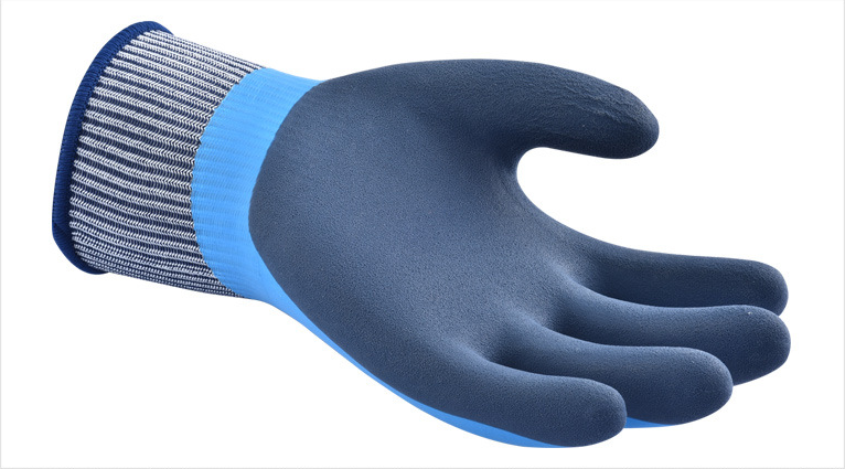 wondergrip latex, waterproof, anti slip, shrimp, fishing, killing fish, gardening, car washing, working gloves, WG318
