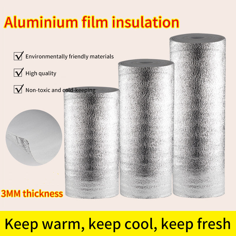 10M Aluminum Foil Perlite Roof Insulation Film Packing Insulation Material Packaging Express Insulation Film Fruit Takeaway Insulation Bag