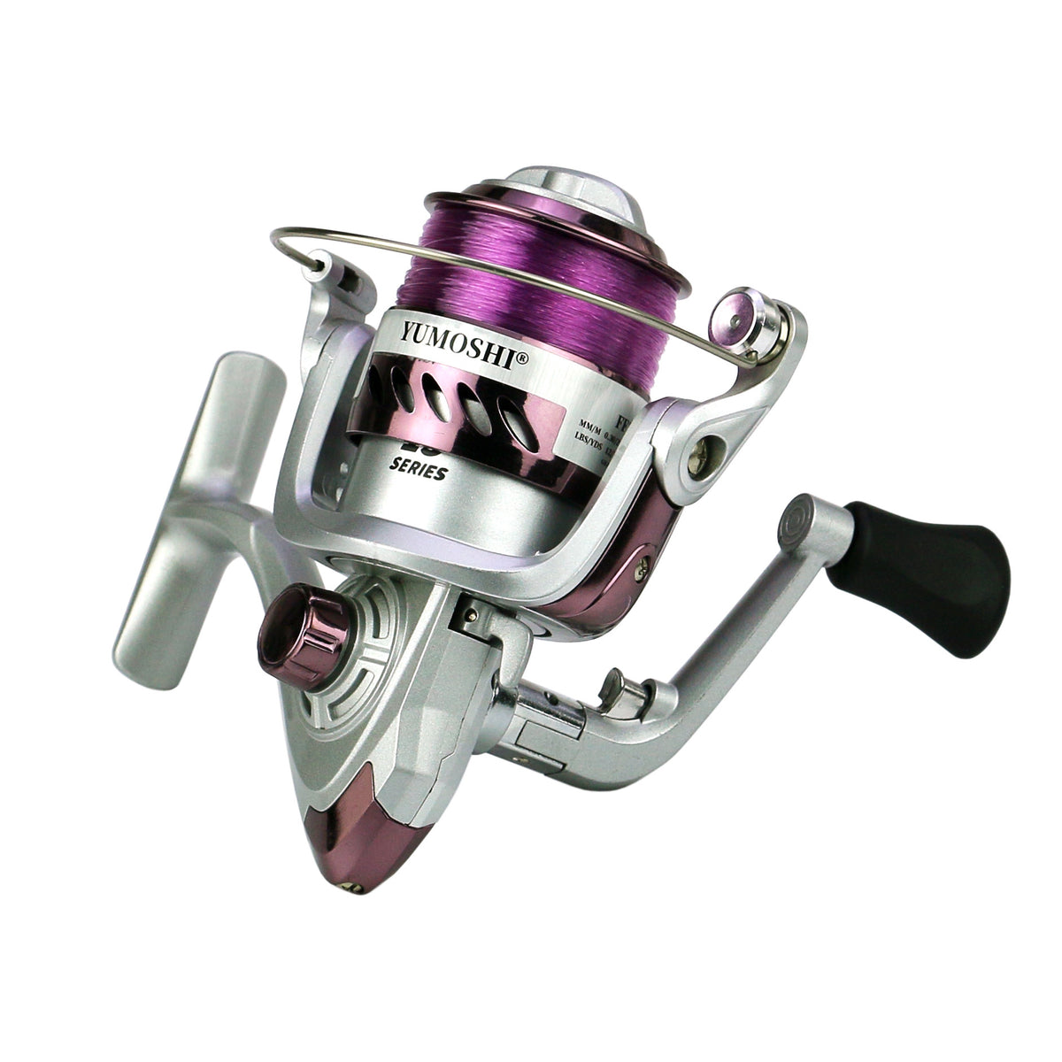 YUMOSHI Plastic Head Fishing Reel Fishing Reel Sea Pole Raft Rock Fishing Road Sub Fishing Gear Spinning Wheel With Line