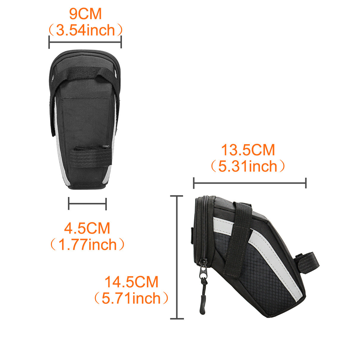 B-SOUL Bicycle Tail Bag Mountain Bike Tail Bag Road Car Seat Cushion Bag Saddle Bag Riding Equipment
